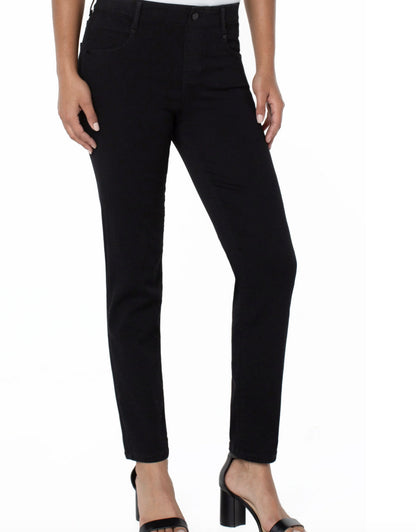 Gia Slim Jeans - OVERDYE BLACK