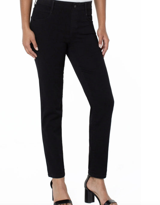 Gia Slim Jeans - OVERDYE BLACK