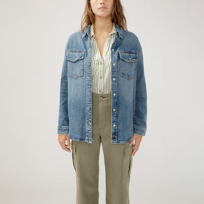 Jean Shirt Jacket