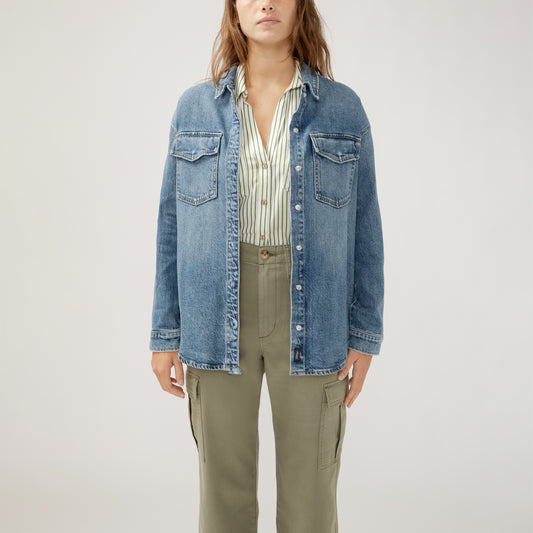 Jean Shirt Jacket